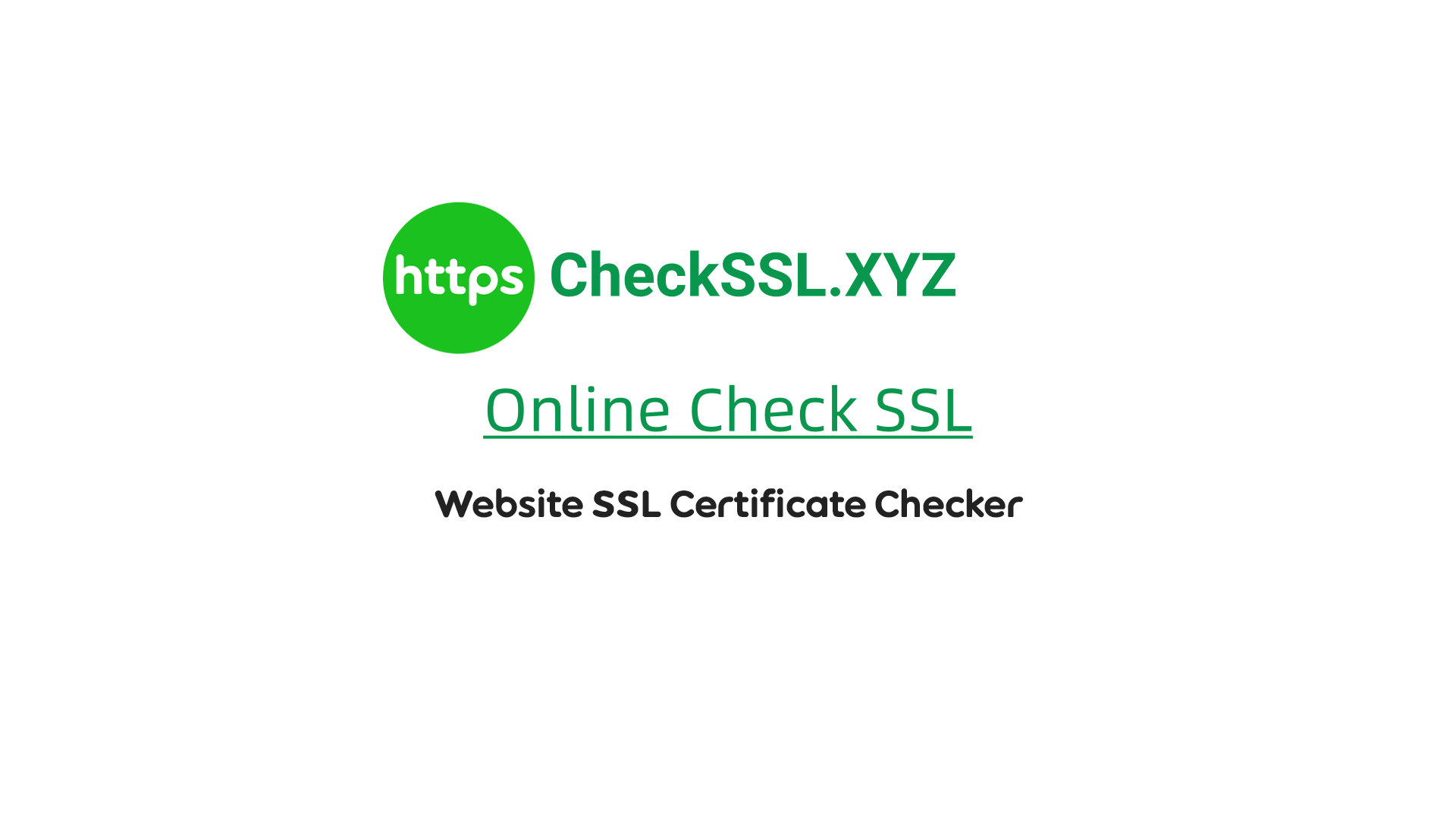 About CheckSSL